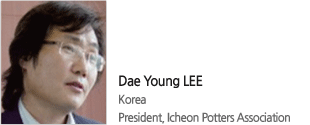 Dae Young LEE Korea President, Icheon Potters Association