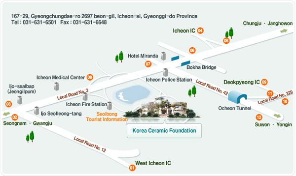 KOCEF office map