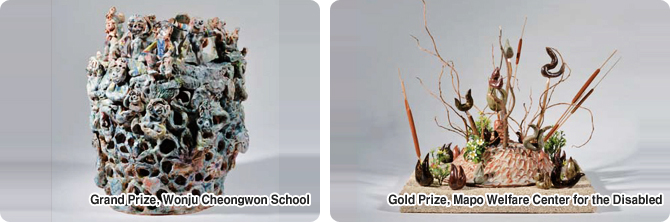 Grand Prize, Wonju Cheongwon School  / Gold Prize, Mapo Welfare Center for the Disabled