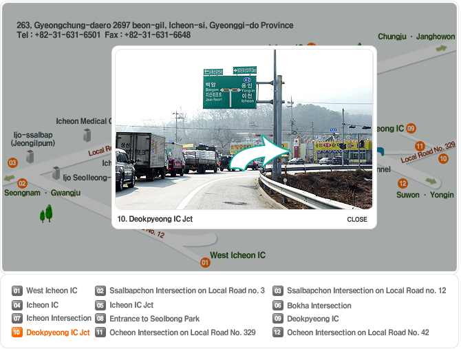 10. Deokpyeong IC Jct