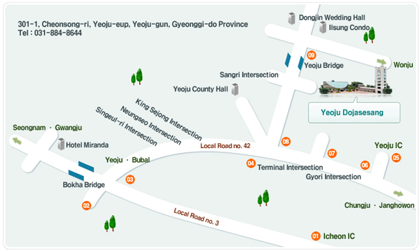 Yeoju World Ceramic Livingware Gallery map