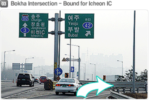 03 Bokha Intersection - Bound for Icheon IC