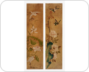 Painting of Flowers and Birds